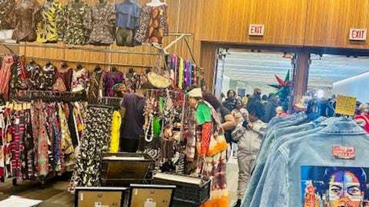 Kwanzaa vendor market