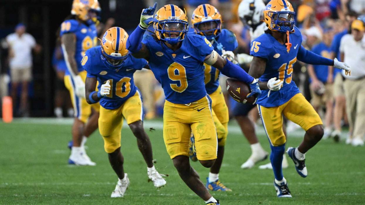 Kyle Louis celebrating