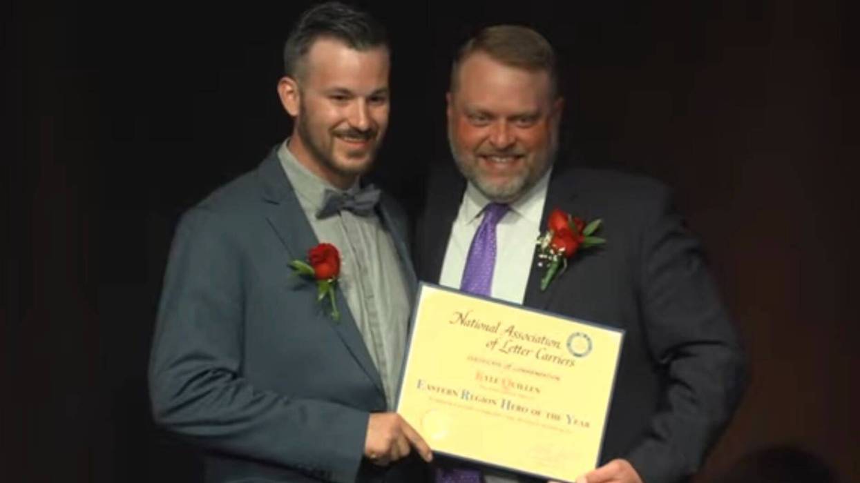 Postal worker honored for rescuing family from house fire on his route in Cherry Hill