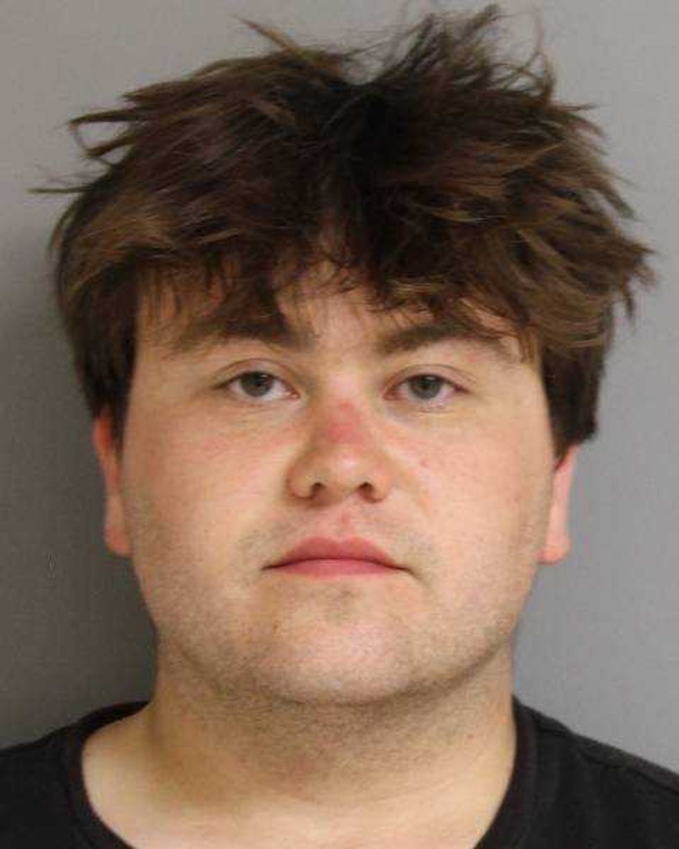Kyle Vazquez, 21, is accused of pouring eggs and beans on himself at businesses and recording the inside of people
