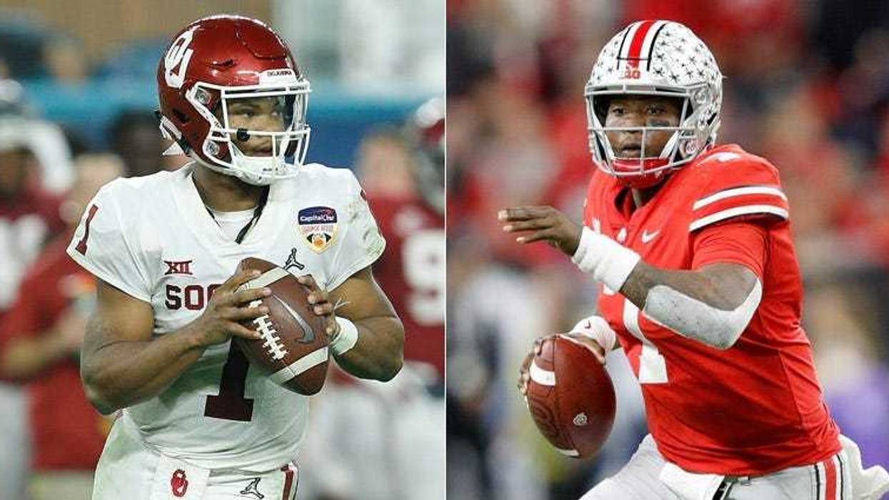 Kyler Murray and Dwayne Haskins