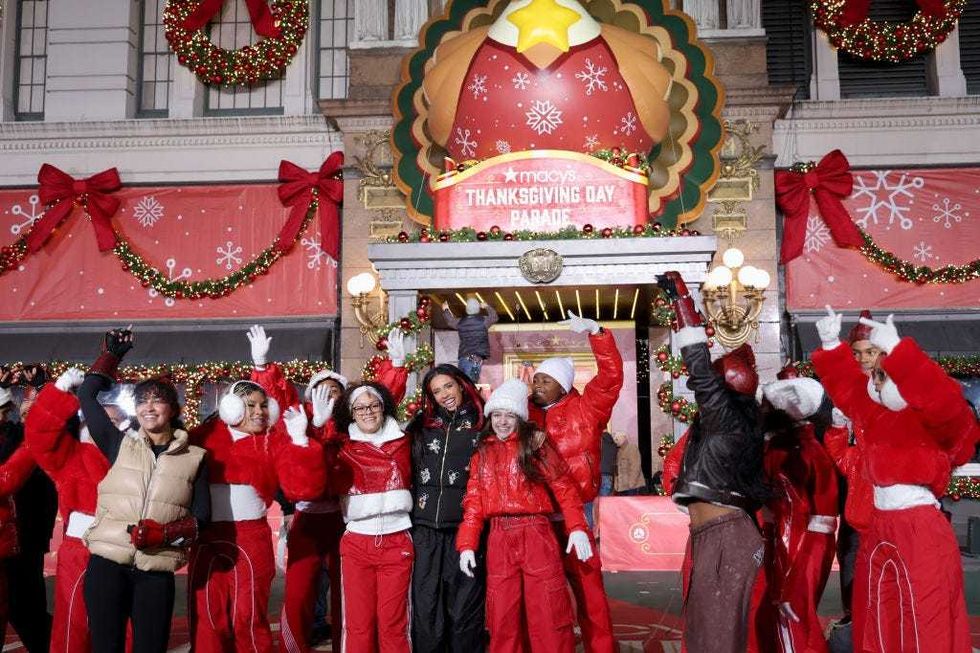 Kylie Cantrall and BOSS Kids perform during 2024 Macy