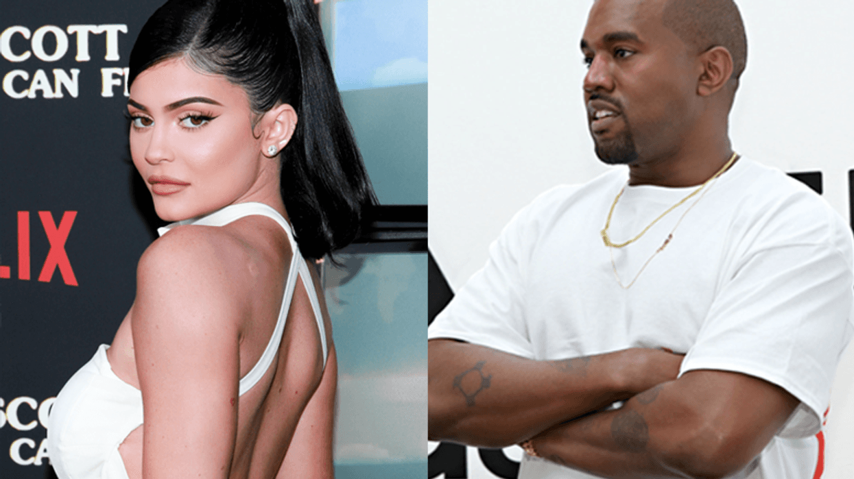 Kylie Jenner and Kanye West