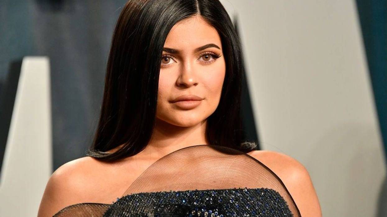Kylie Jenner attends the 2020 Vanity Fair Oscar Party hosted by Radhika Jones at Wallis Annenberg Center for the Performing Arts.