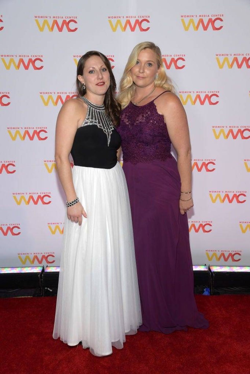 (L-R) Michelle Licata and Virginia Giuffre attend the 2019 Women