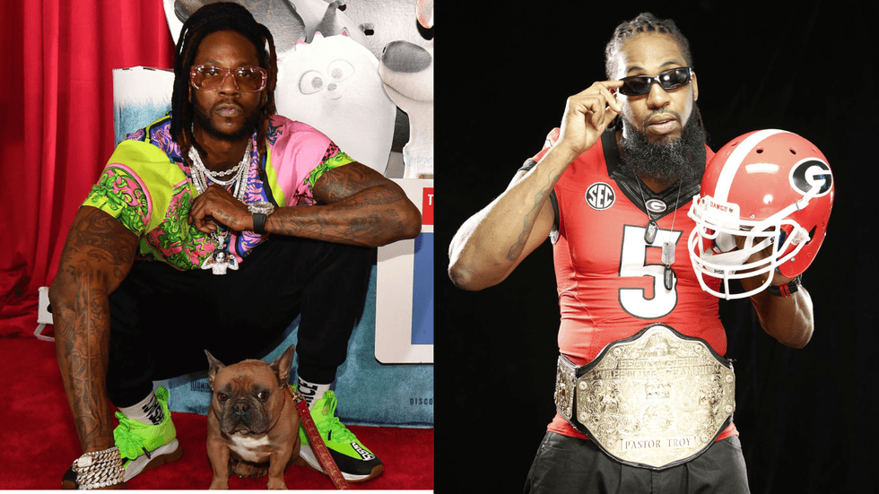 (L To R) "American Rapper" 2 Chainz "American Rapper" Pastor troy