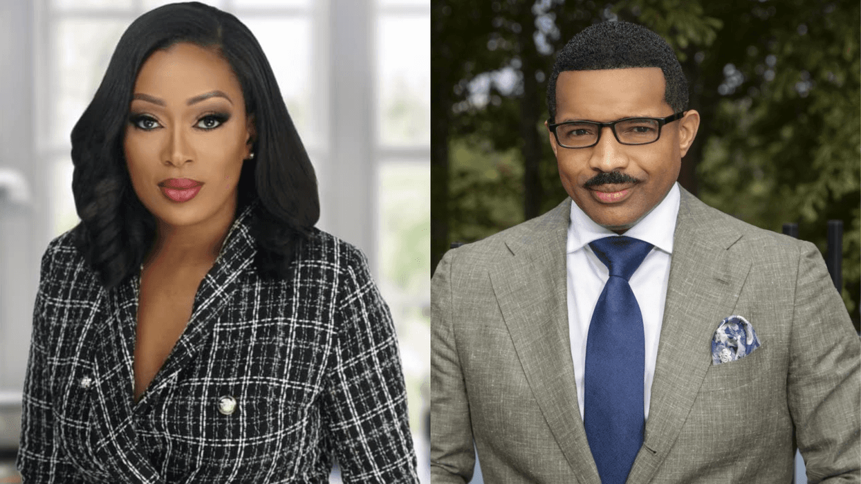 (L to R) “Attorney” Erica Wilson , “Rashad Richey Morning Show Host” host Dr. Rashad Richey,