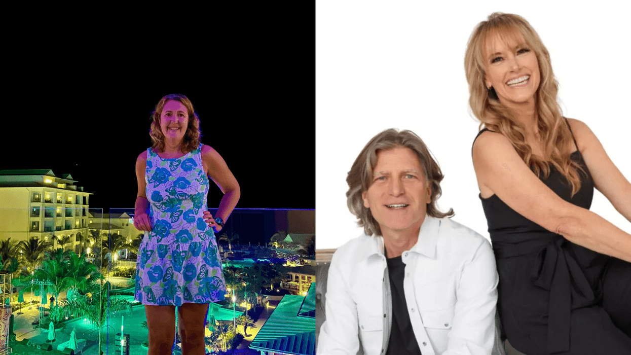 (L TO R) ," Award-Winning Freelance Journalist and Writer" Cheryl Maguire "The Kevin & Taylor Feel Good Morning Show" Kevin & Taylor