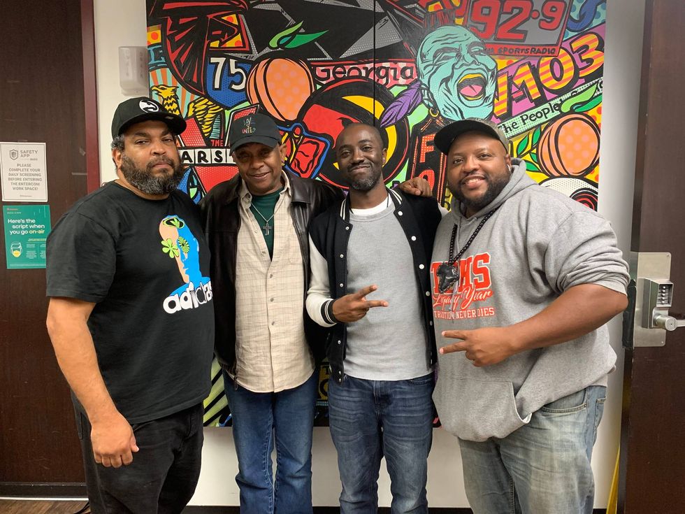 (L to R) Byron C. Horne, Freddie Hendricks, Sean Garvey, & Andre Dennis