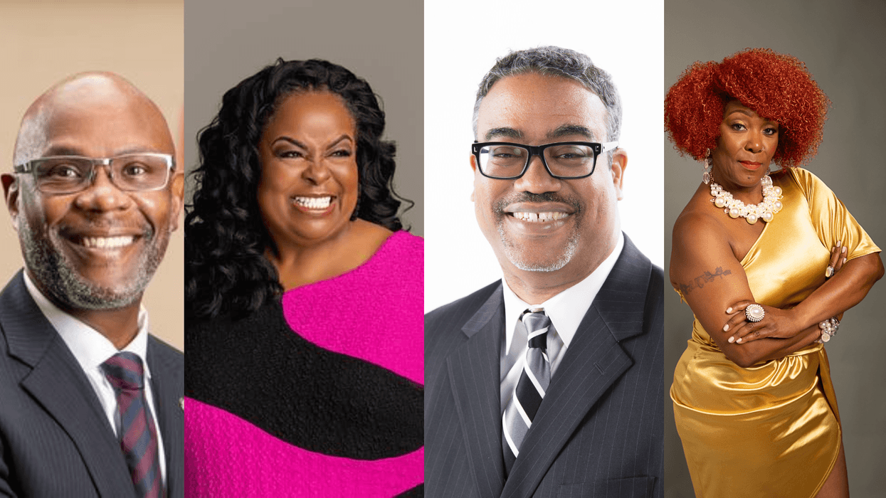 (L To R) "Care Pastor of Impact Church" Pastor Eddie Bridgman, "Bishop for Deeper Life in Christ Ministries" Juandolyn Stokes, "professional counselor and author" Rev. William Hemphill