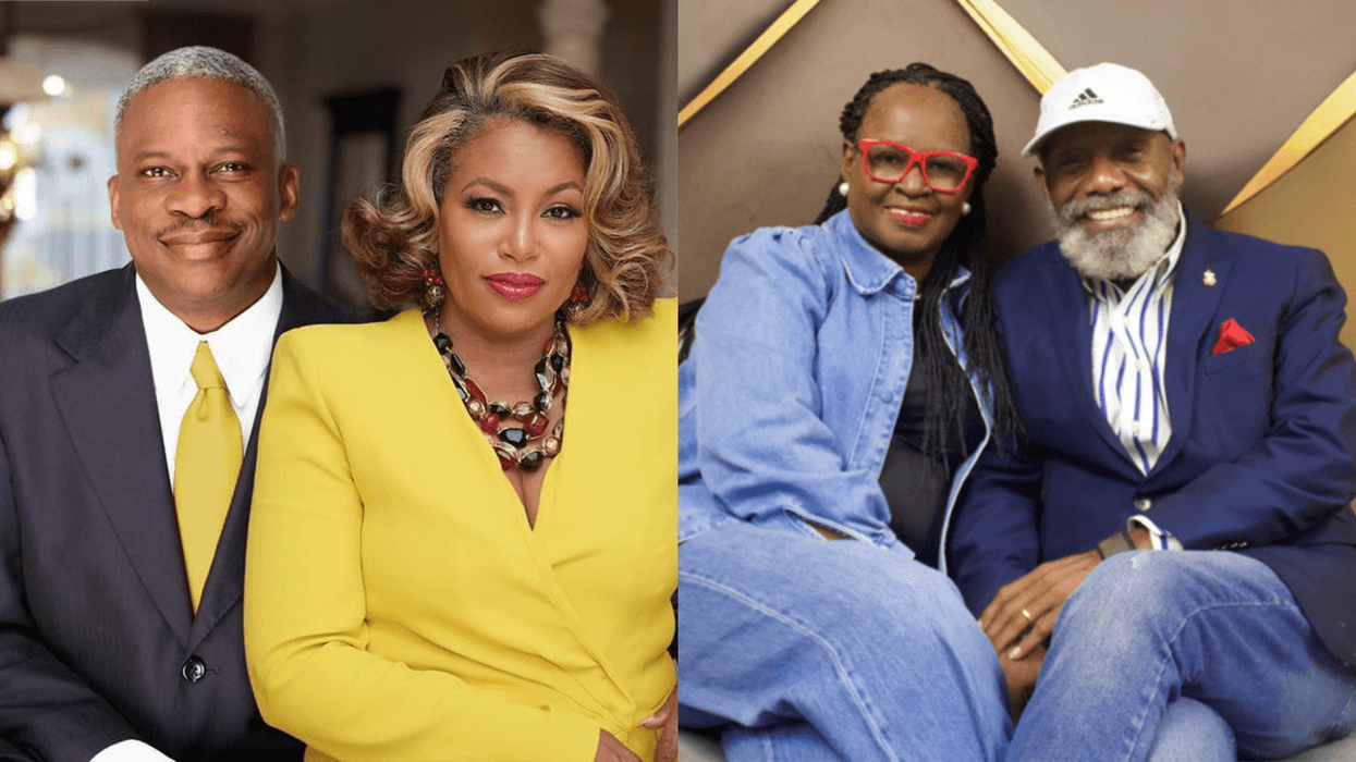 (L To R) "Co-Founders of PlanNet Marketing, Inc" Donald Bradley "Co-Founders of PlanNet Marketing, Inc" Deborah Bradley "Let's talk about it with the turner's" Host The Turner's