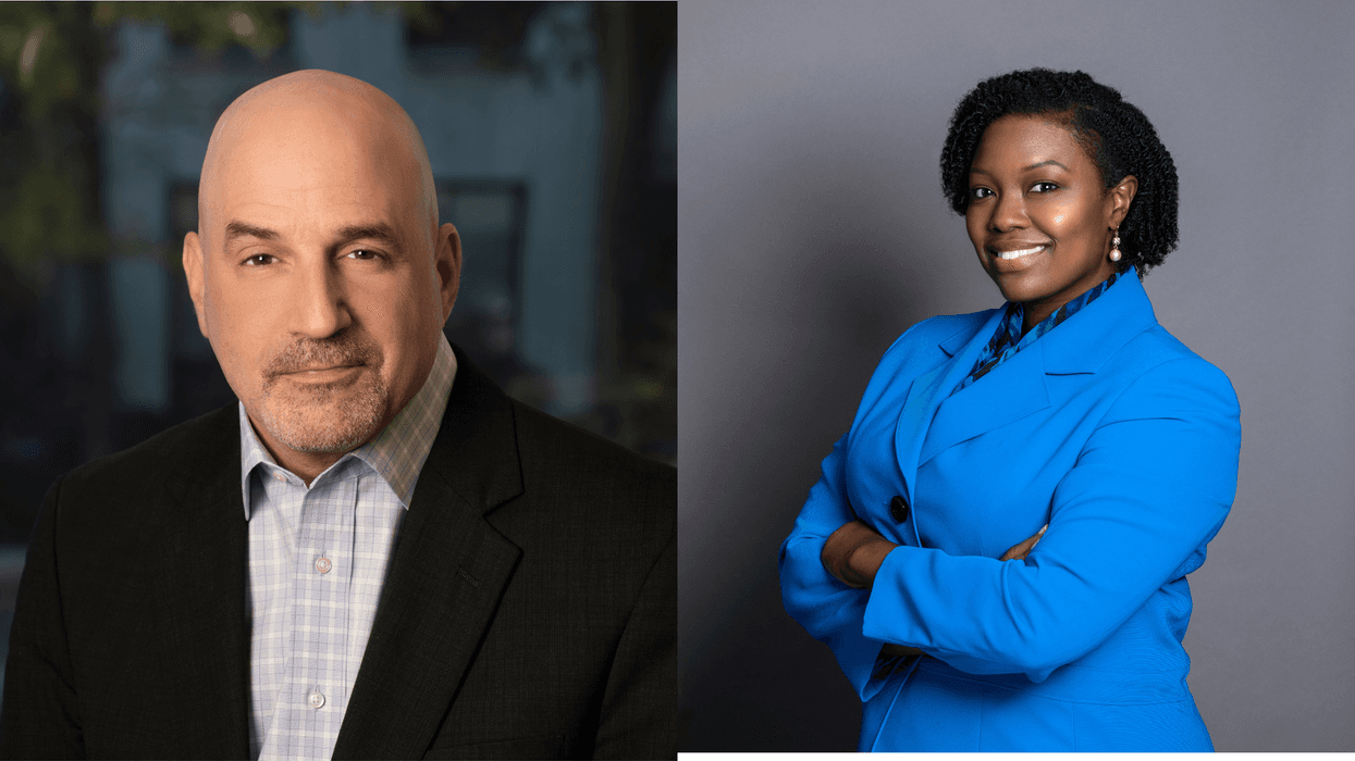 (L To R) "Founder Gideon's Promise" Jonathan Rapping "Executive Director and Public Defender Alumni of Gideon’s Promise" Zanele Ngubeni