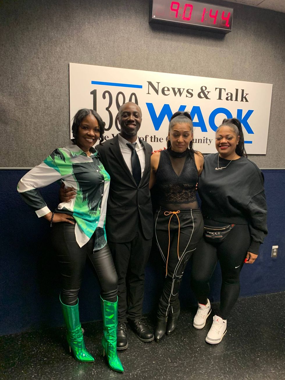 (L to R) Jett Blakk, Sean Garvey, The Lana Hampton, & Carmen Simmons