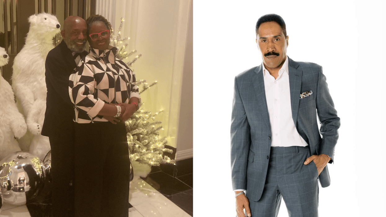 (L TO R) "Let's Talk About It With The Turner's" Host Rob & Vickie Turner "Marriage and Relationship Strategist / Life Consultant / Spiritual Leader/ Crisis & Grief Counseling/' Russell Tomlinson