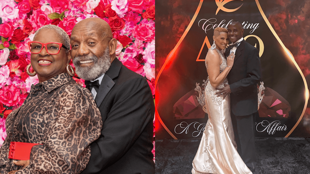 (L TO R) "Let's Talk About It With The Turners Host" The Turners "Couples Cafe Guest" Chinita Moore Smith & R. Todd Smith