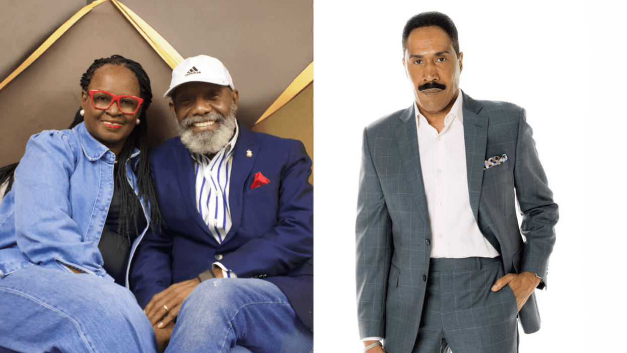 (L TO R) "Let's Talk About It With The Turners Host" The Turners "Special Guest" Rev. Russell Tomlinson