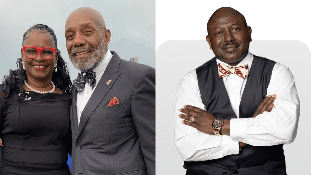 (L TO R) "Let's Talk About It With The Turners" The Turners "solo-practitioner of the Urological Health Center," Dr. Melvin C. Fussell, M.D.