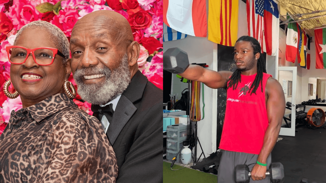 (L TO R) "Let's Talk About The Turners" Host The Turners "Personal Trainer Jaguar Athletics" Solomon McMullen