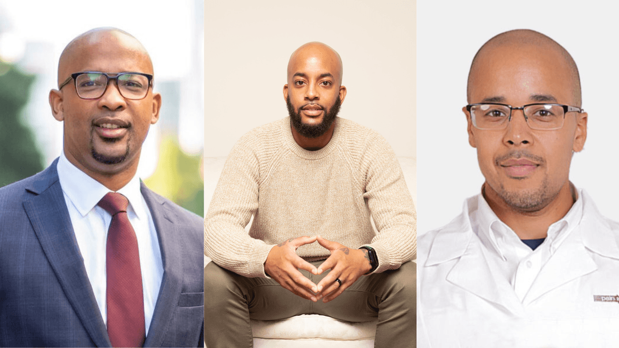 (L To R) "Regional Director, Office of the Regional Director – Region 4 U.S. Department of Health and Human Services" Antrell Tyson, Esq, "Vice President of T.W.D., Inc." Thomas W. Dortch, "Metro Atlanta Native owner and proprietor of Pain 2 Wellness Chiropractic Center" Dr. Winston Carhee