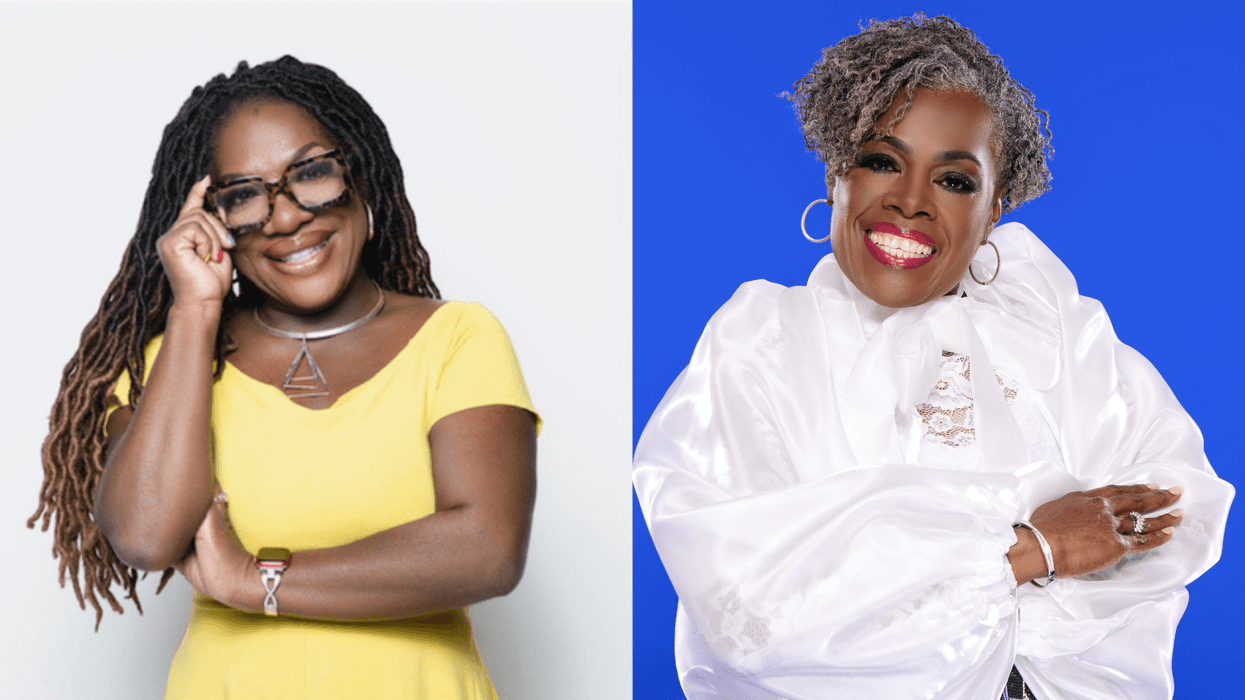 (L TO R) "Wake Up With Dee Morning Show Host" Dr. Dee Dawkins Haigler "Author, COACH, pastor, podcaster, retreat leader, self-care strategist and Speaker" Dr. Toni G. Alvarado