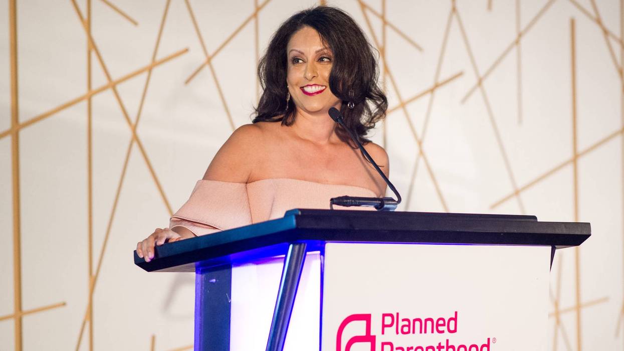 LA City Councilmember Nury Martinez speaks onstage at the 'Politics, Sex and Cocktails' fundraiser at Spectra by Wolfgang Puck at the Pacific Design Center on October 6, 2016 in West Hollywood, California.