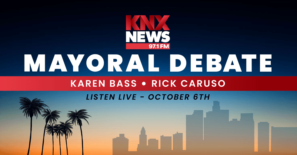 LA mayoral Debate live on KNX News 97.1 FM