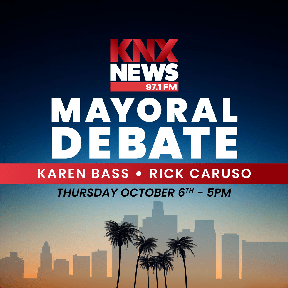 LA MAYORAL DEBATE ON KNX NEWS 97.1 FM