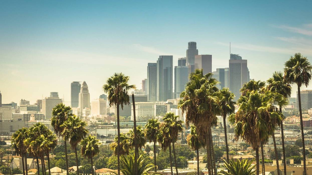 LA skyline