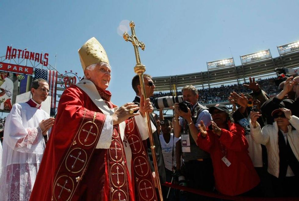 la visita del Papa en el 2008.