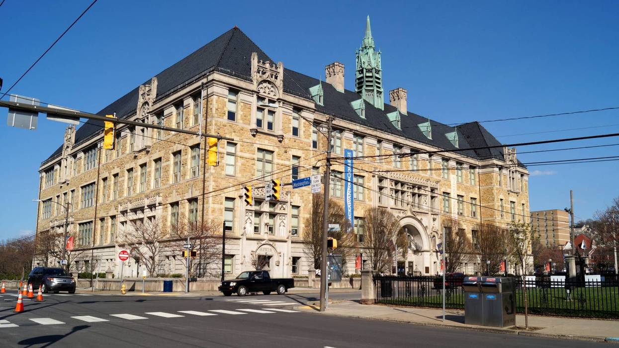 Lackawanna College, Vine Street facade, Scranton, PA, USA