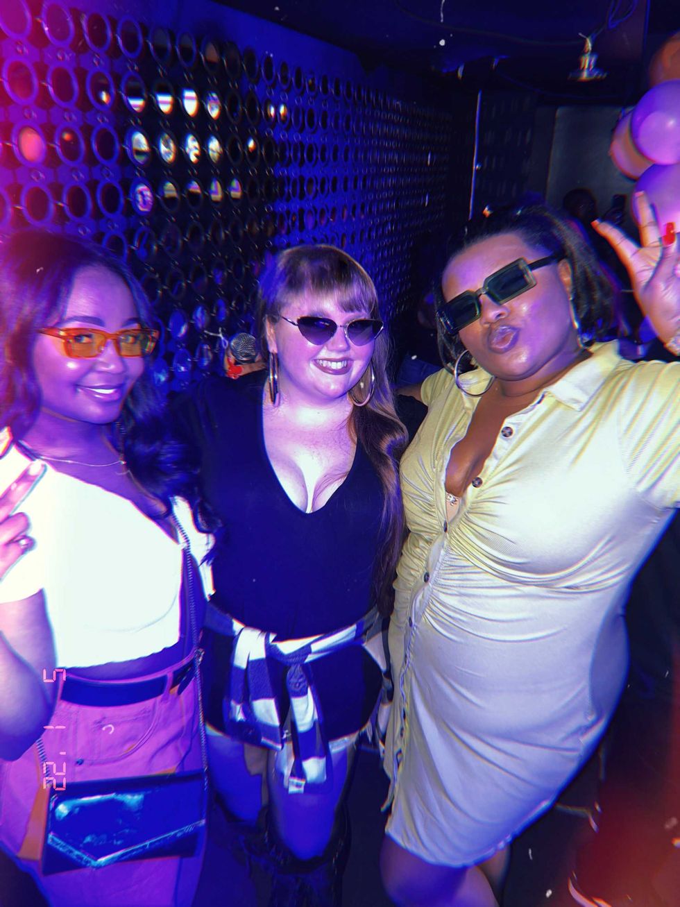 Ladies out at the club