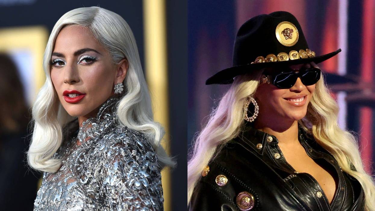 Lady Gaga and Beyoncé