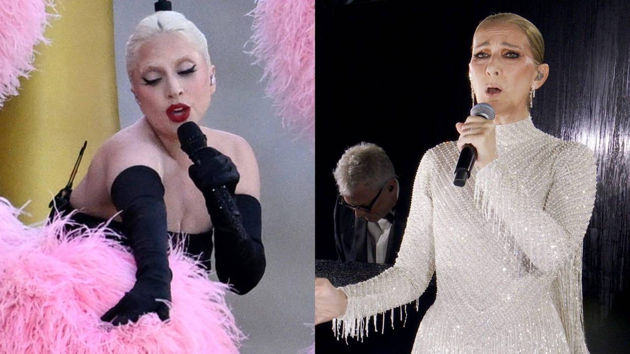 Lady Gaga and Céline Dion