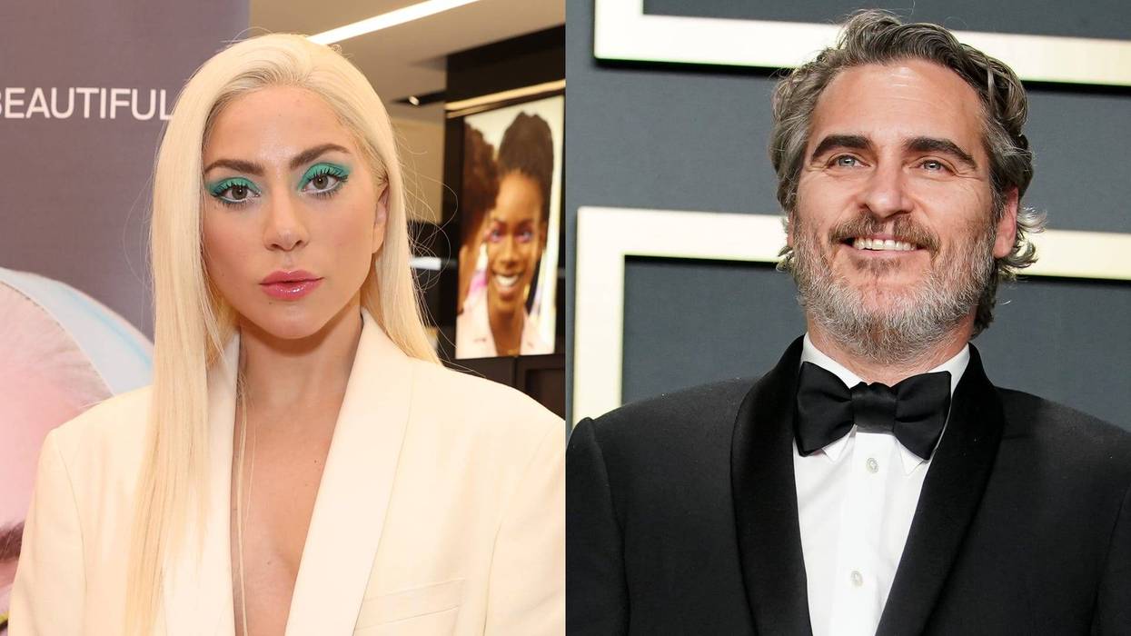 Lady Gaga and Joaquin Phoenix