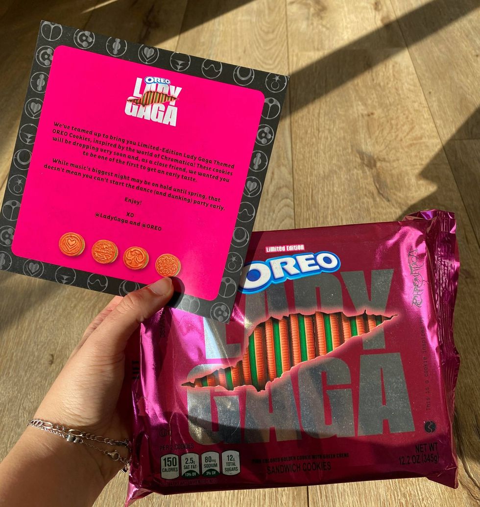 Lady Gaga Chromatica Oreos