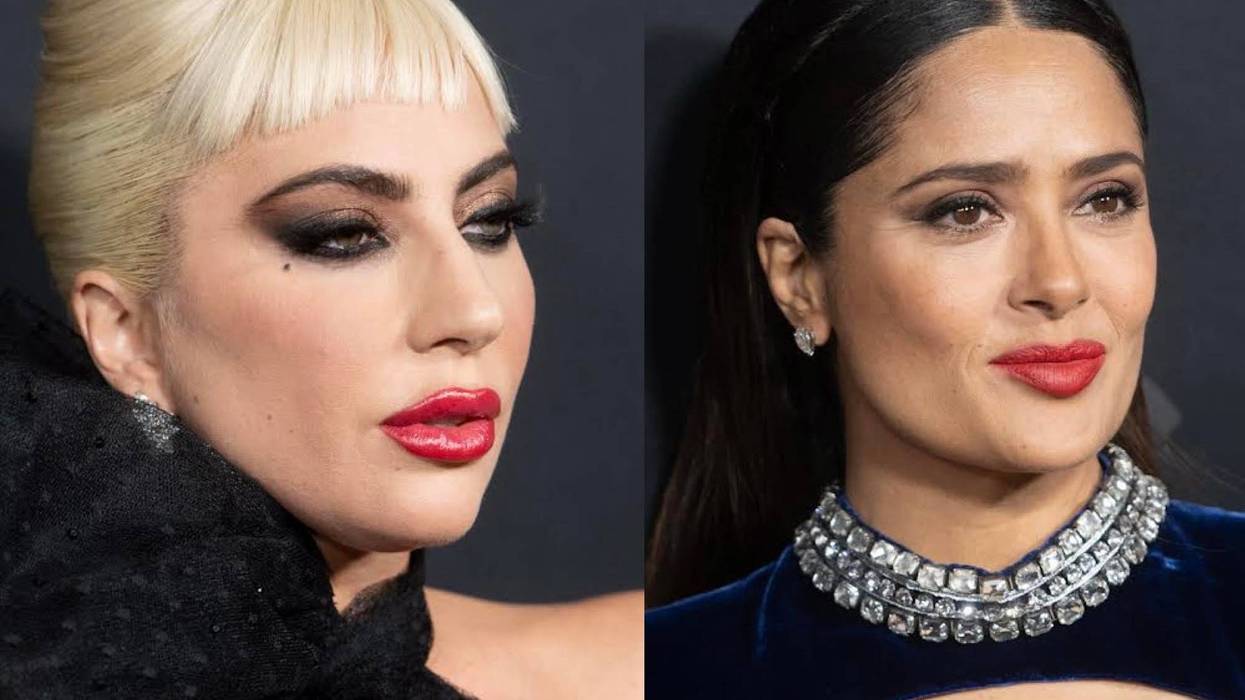 Lady Gaga, Salma Hayek
