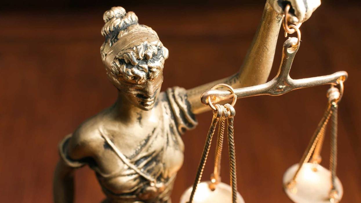 Lady justice.