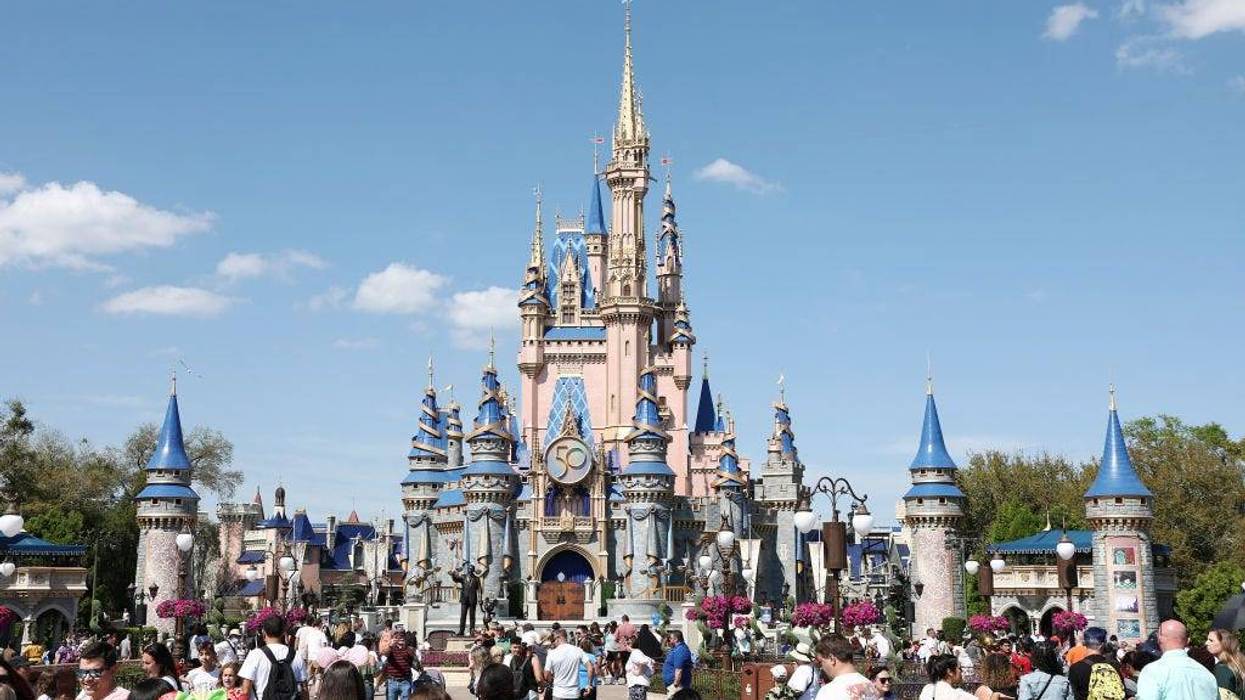 LAKE BUENA VISTA, FLORIDA - MARCH 03: A general view of Cinderella's Castle at Walt Disney World Resort on March 03, 2022 in Lake Buena Vista, Florida.
