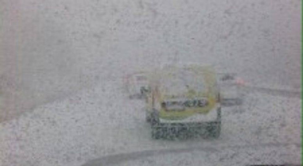 Lake Effect Snow Slams Drivetime