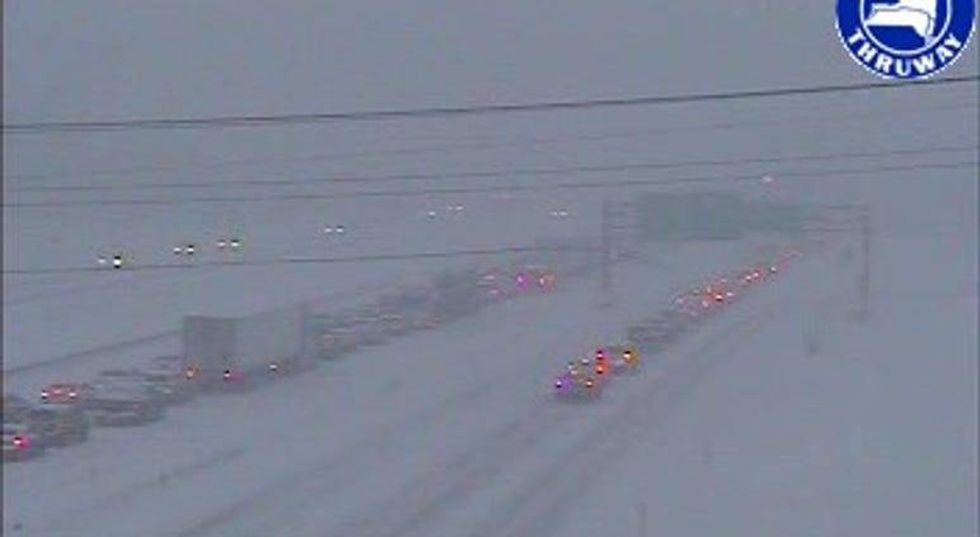 Lake Effect Snow Slams Drivetime