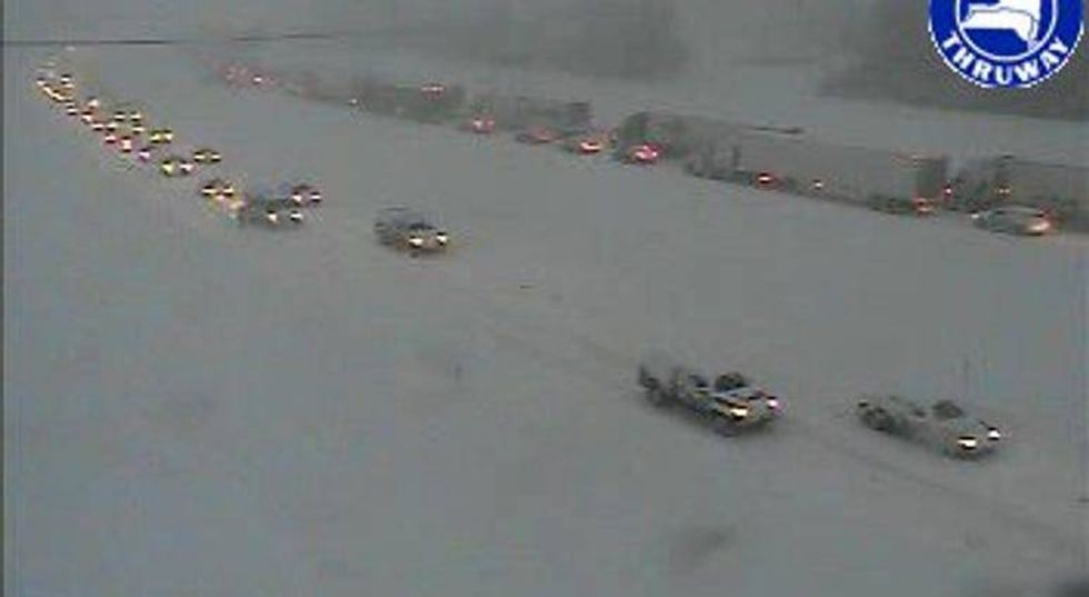 Lake Effect Snow Slams Drivetime
