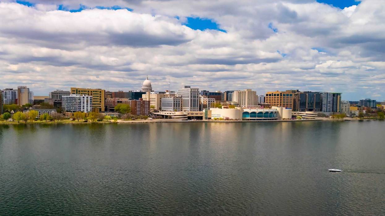 Lake Mendota is a sprawling, 15-square-mile body of water on Madison's west side. The state Capitol building and the University of Wisconsin-Madison are located on an isthmus that runs between it and Lake Monona, a 5-square-mile lake to the east.