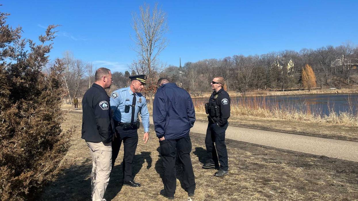 Lake of the Isles, Minneapolis, Police, Rescue, Ice