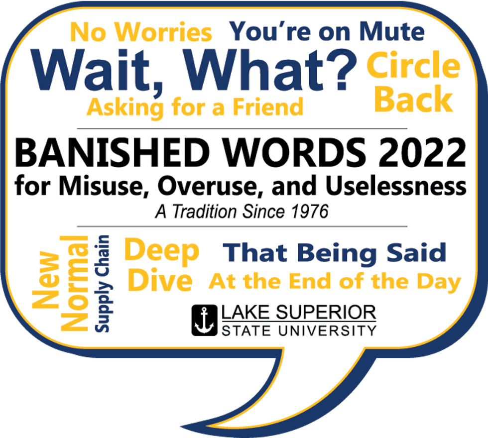 Lake Superior State University banished words