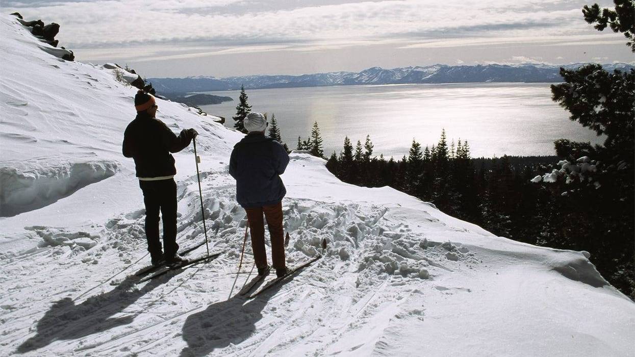 Lake Tahoe Skiers