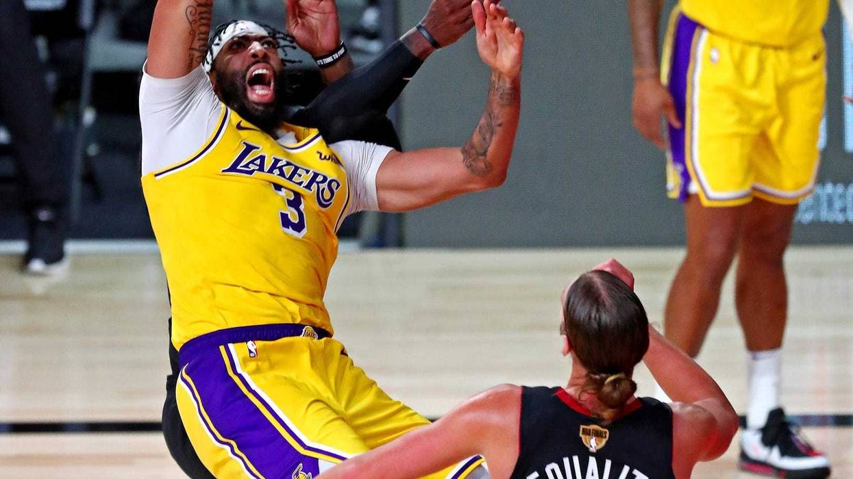 Lakers Game 1 Anthony Davis