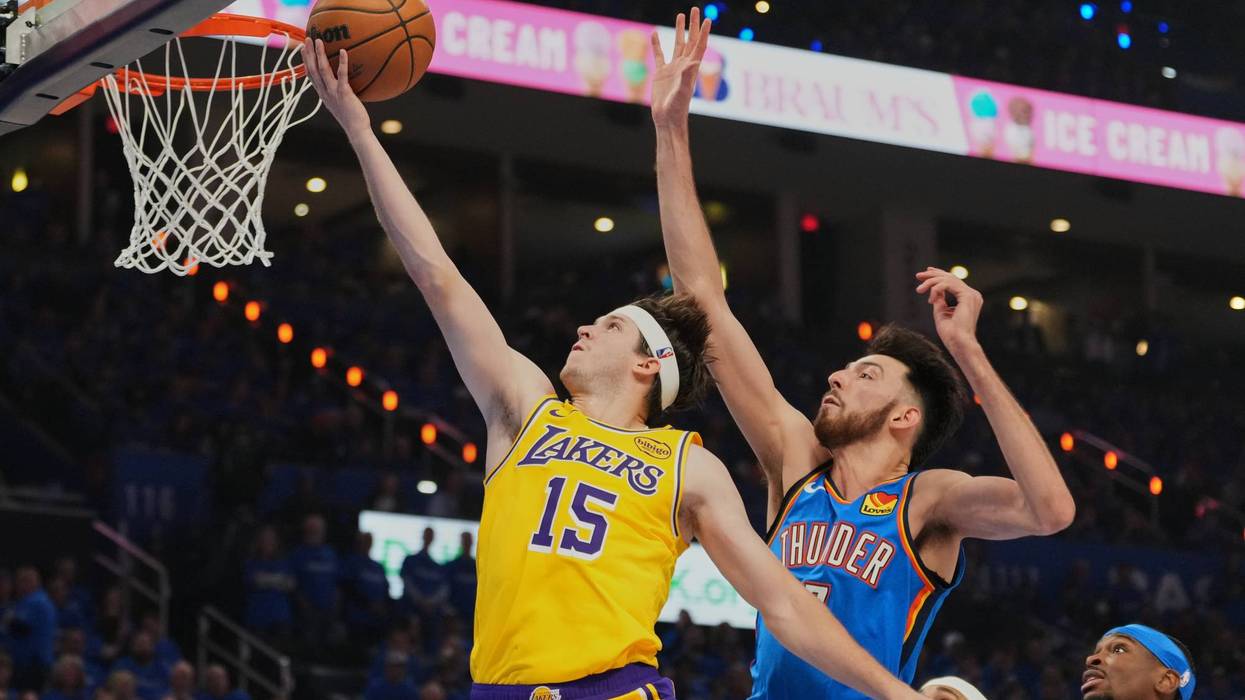 Lakers Reaves Basketball