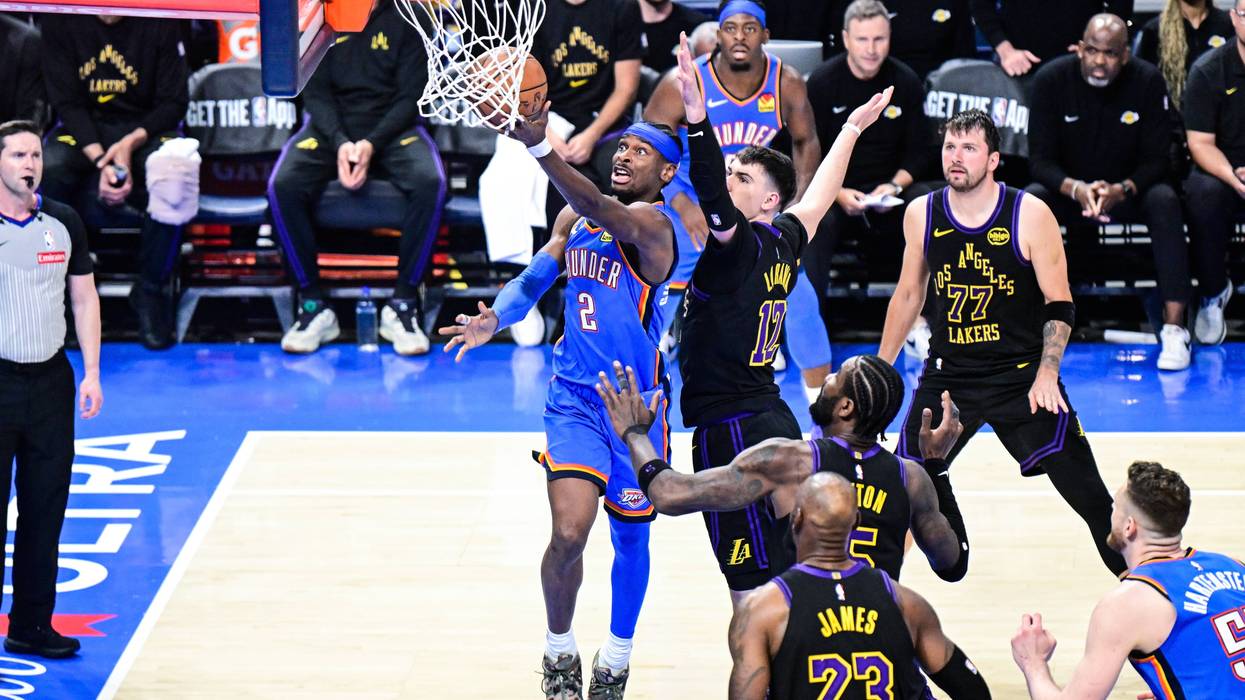 Lakers Thunder Basketball