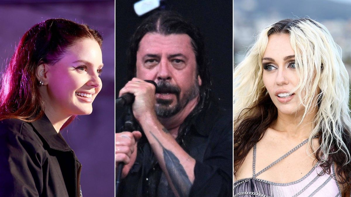 Lana Del Rey, Dave Grohl, Miley Cyrus