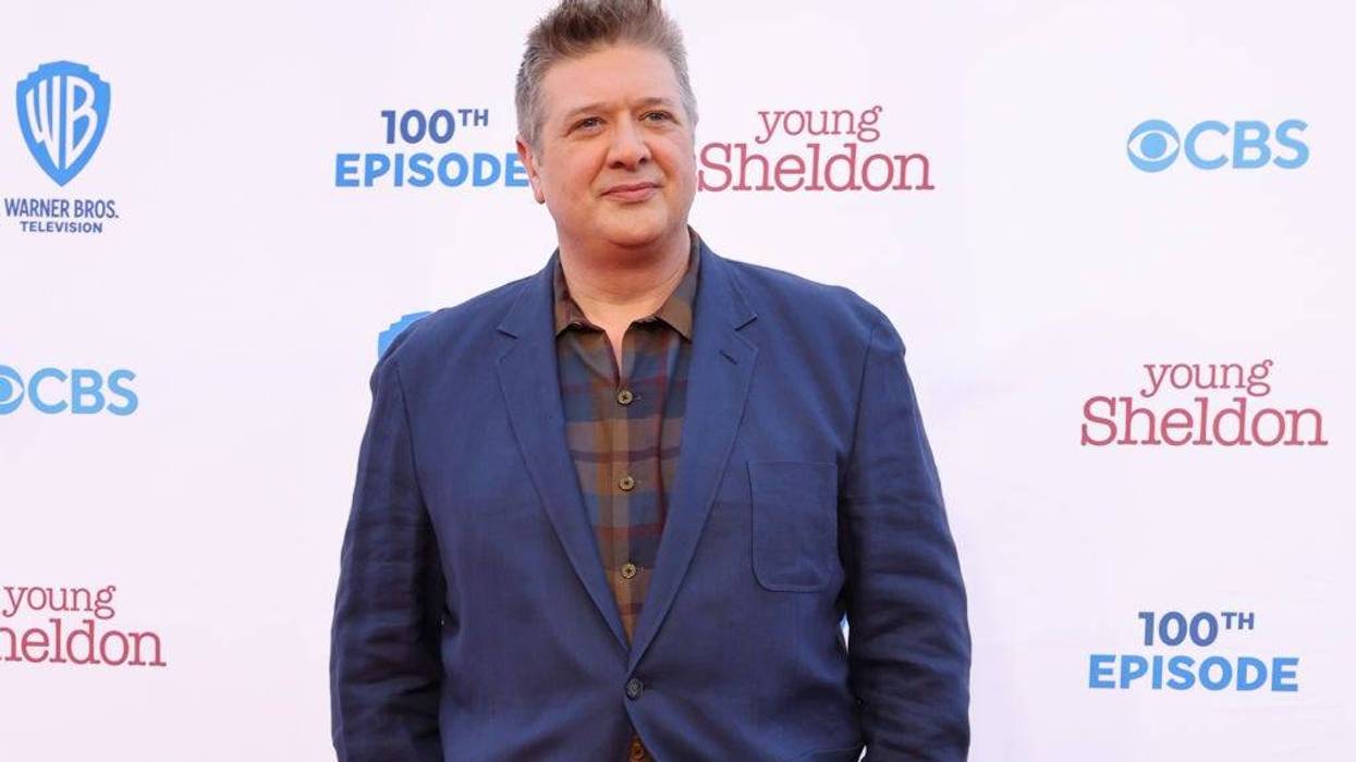 Lance Barber attends the premiere of Warner Bros. 100th Episode of "Young Sheldon" at Warner Bros. Studios on March 18, 2022 in Burbank, California